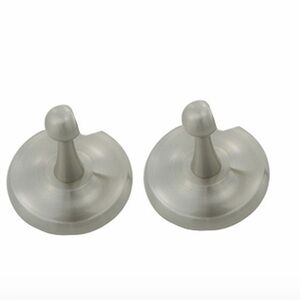 Delaney Hardware 500 Series Satin Nickel Towel Bar Posts Only (2) NWT
